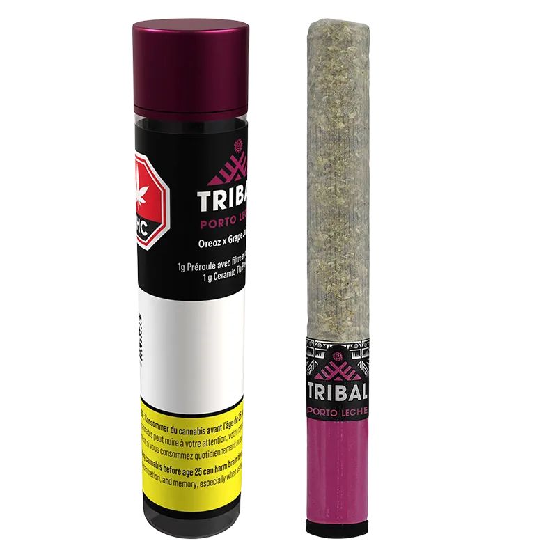 Tribal 1 g Porto Leche Ceramic Tip PR 1 x 1 g Pre-Rolls