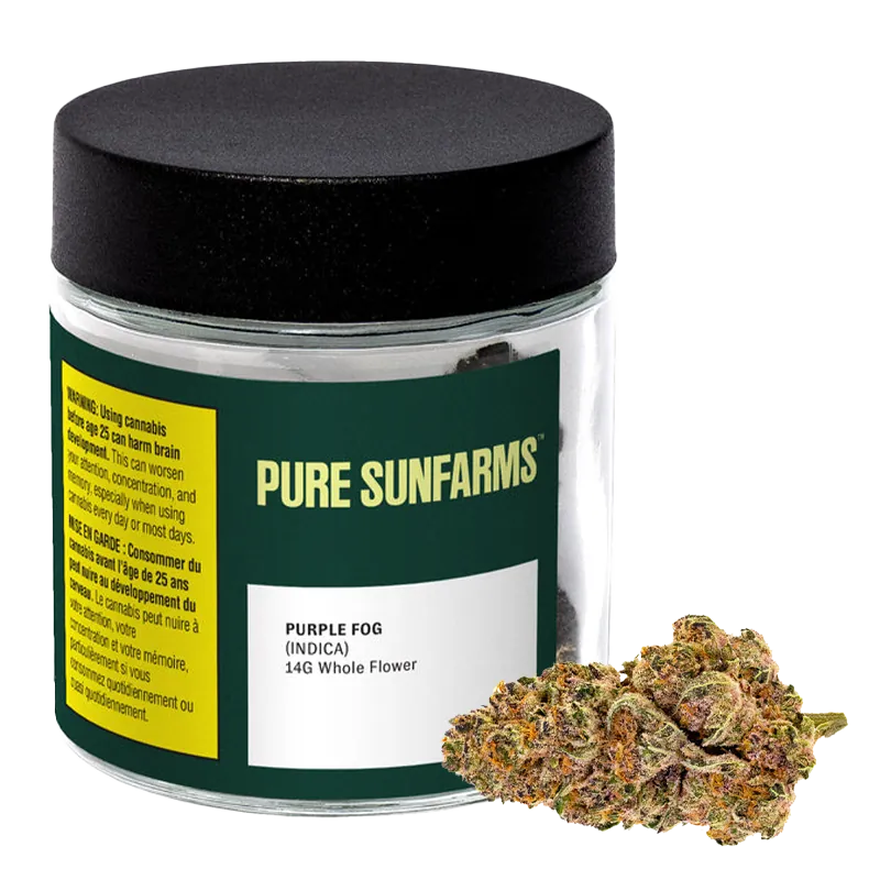 Pure Sunfarms 14 g Purple Fog Flower