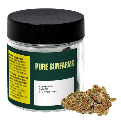 Pure Sunfarms 14 g Purple Fog Flower