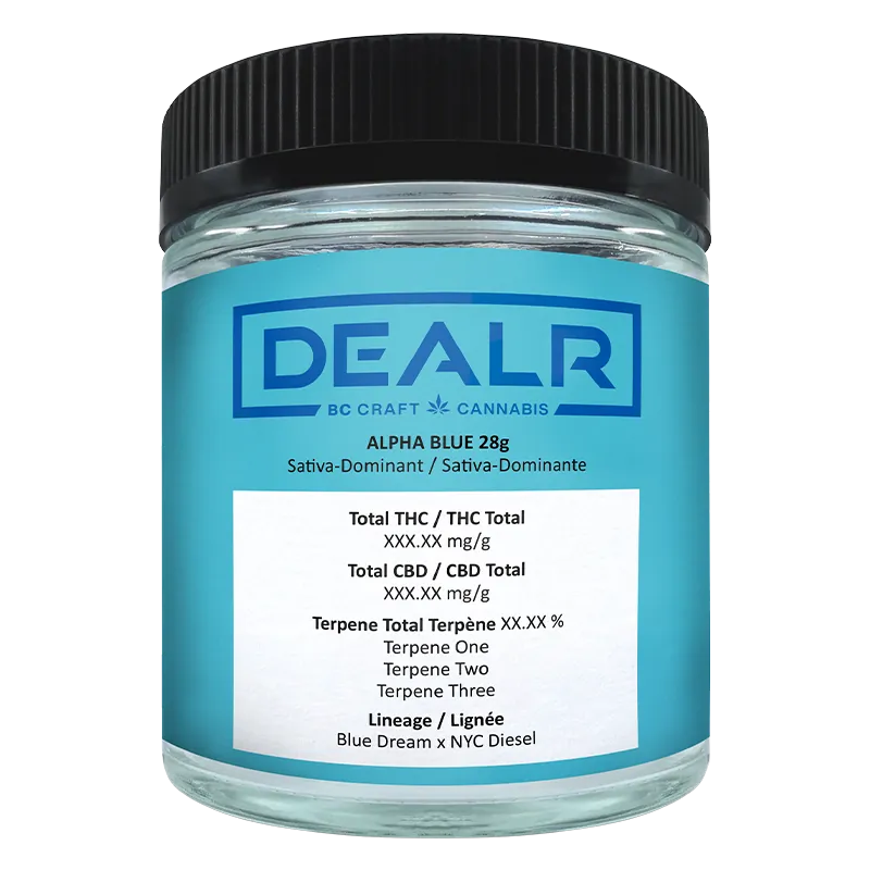 Dealr 28 g Alpha Blue Flower