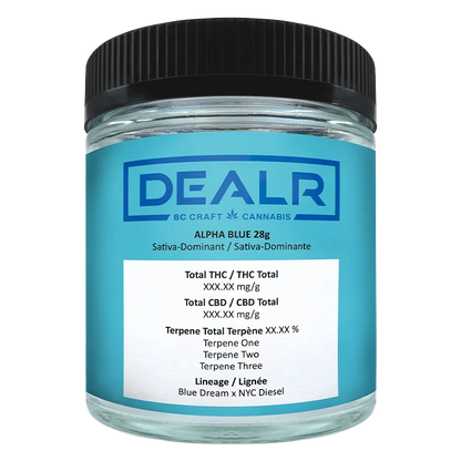 Dealr 28 g Alpha Blue Flower