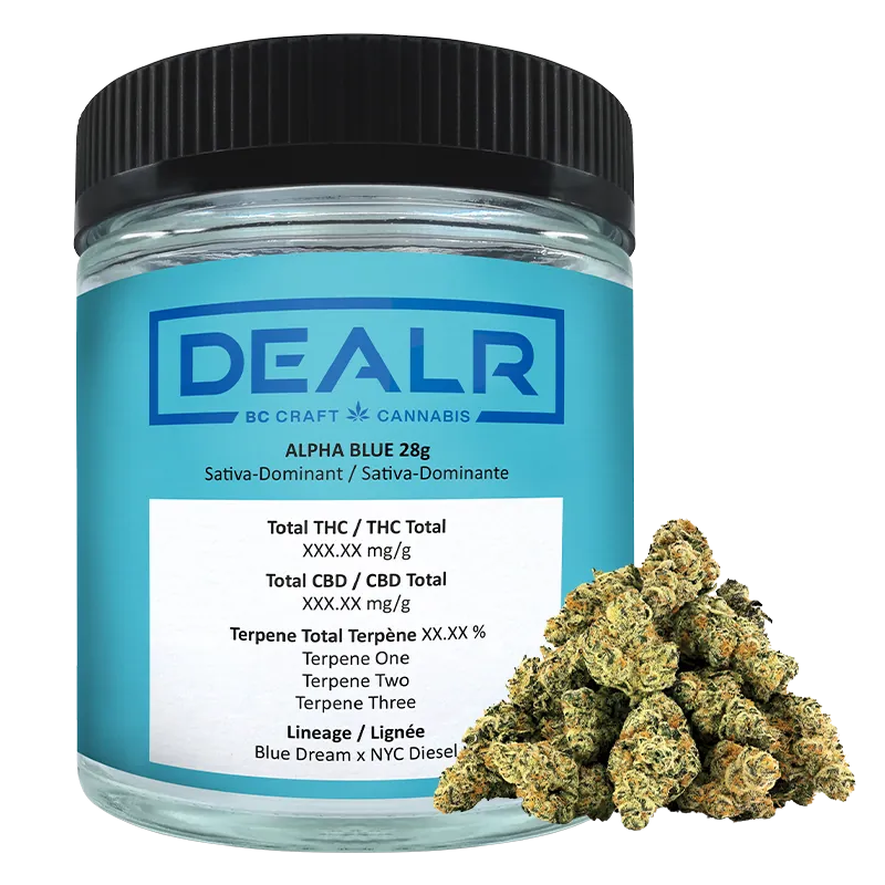 Dealr 28 g Alpha Blue Flower