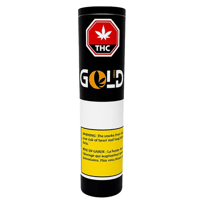 Ross'Gold 1.5 g Organic Lillooet Gold Straight Cut PR 3 x 0.5 g Pre-Rolls