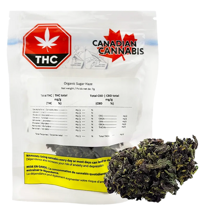Cannadian Cannabis 7 g Sugar Haze Flower