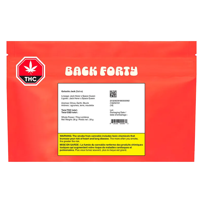 Back Forty 28 g Galactic Jack Flower