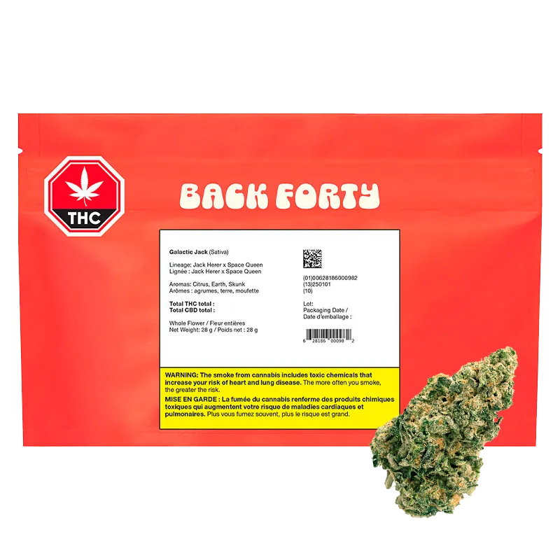 Back Forty 28 g Galactic Jack Flower