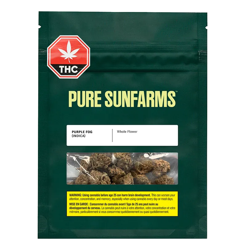 Pure Sunfarms 7 g Purple Fog Flower