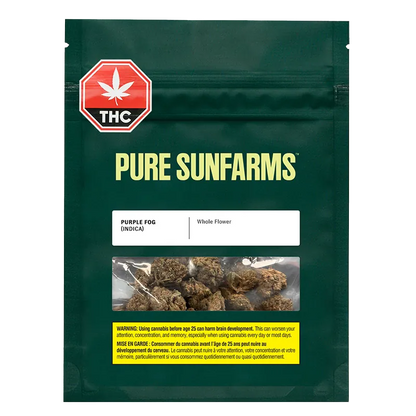 Pure Sunfarms 7 g Purple Fog Flower