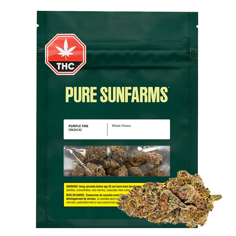 Pure Sunfarms 7 g Purple Fog Flower