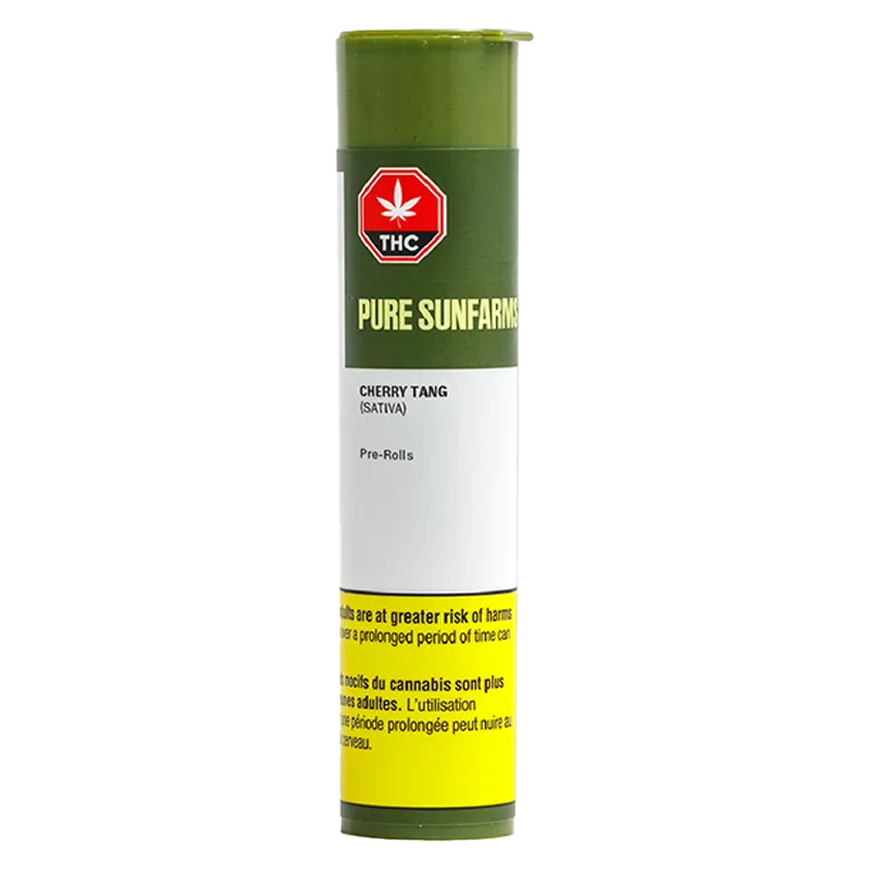 Pure Sunfarms 2.5 g Cherry Tang PR 5 x 0.5 g Pre-Rolls