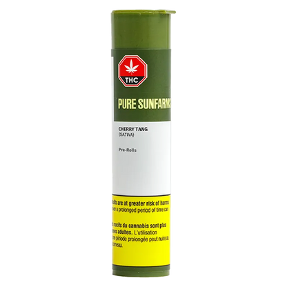 Pure Sunfarms 2.5 g Cherry Tang PR 5 x 0.5 g Pre-Rolls