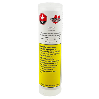 Canadian Cannabis 5 g Sativa Eh! PR 10 x 0.5 g Joints