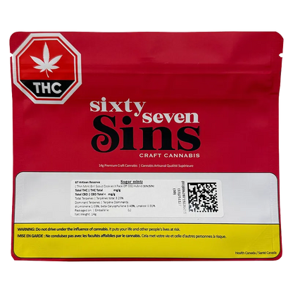 Sixty Seven Sins 14 g 67 Artisan Reserve Flower