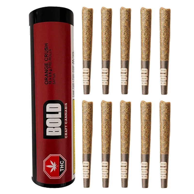Bold 5 g Orange Crush PR 10 x 0.5 g Pre-Rolls