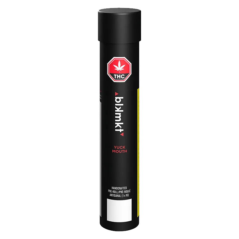 BLK MKT 1 g Yuck Mouth PR 1 x 1 g Pre-Rolls