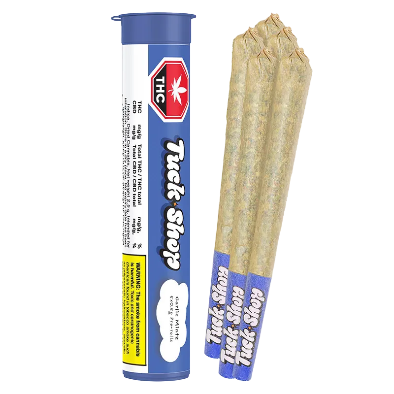 Tuck Shop 2.5 g Garlic Mintz PR 5 x 0.5 g Pre-Rolls