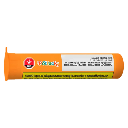 Potluck 0.5 g Mango Dream PR 1 x 0.5 g Pre-Rolls