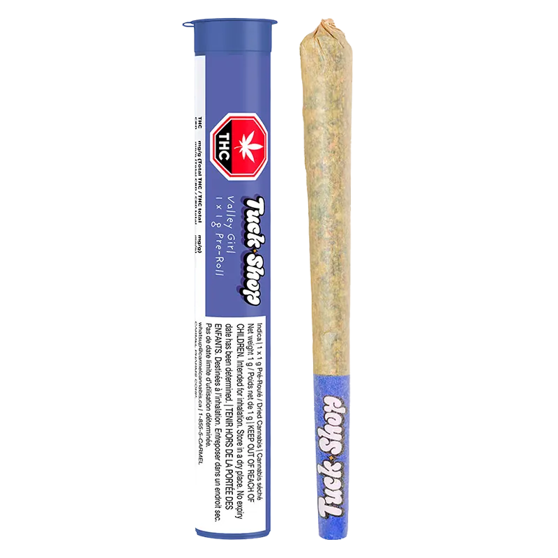 Tuck Shop 1 g Valley Girl PR 1 x 1 g Pre-Rolls