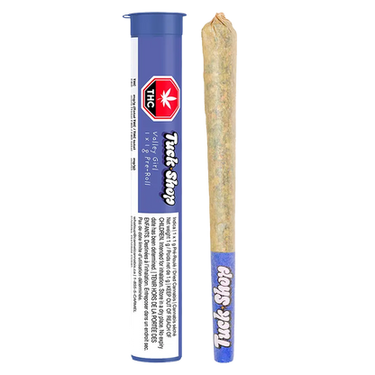 Tuck Shop 1 g Valley Girl PR 1 x 1 g Pre-Rolls