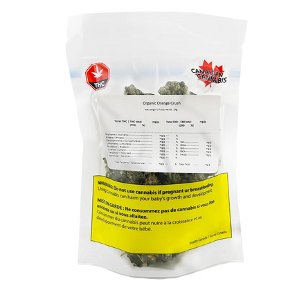 Canadian Cannabis 14 g Organic Orange Crush Flower