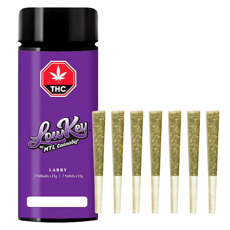 LowKey by MTL Cannabis 3.5 g Larry PR 7 x 0.5 g Pre-Rolls