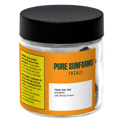 Pure Sunfarms 14 g Trial No. 016 Lto Flower