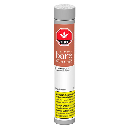 Simply Bare Organic 1.5 g BC Organic Plumz PR 3 x 0.5 g Pre-Rolls