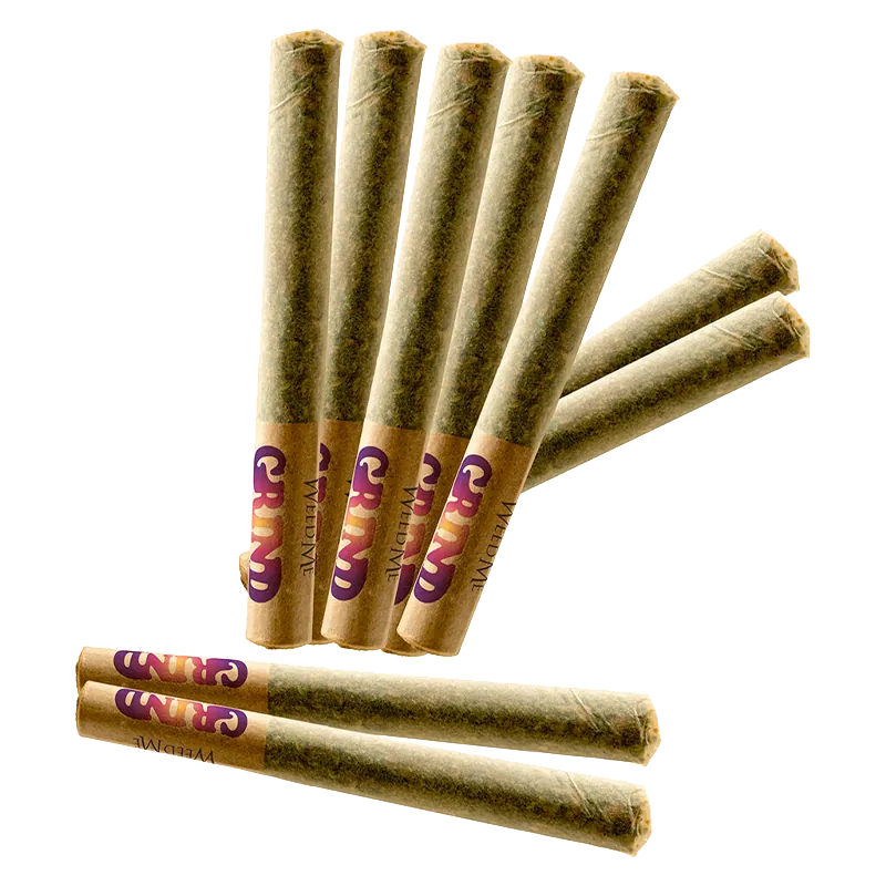Weed Me Grind 7.5 g Indica 10 Straights PR  10 x 0.75 g Pre-Rolls