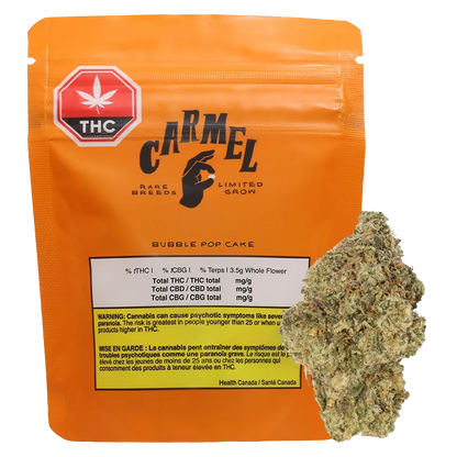 Carmel 3.5 g Bubble Pop Cake Flower