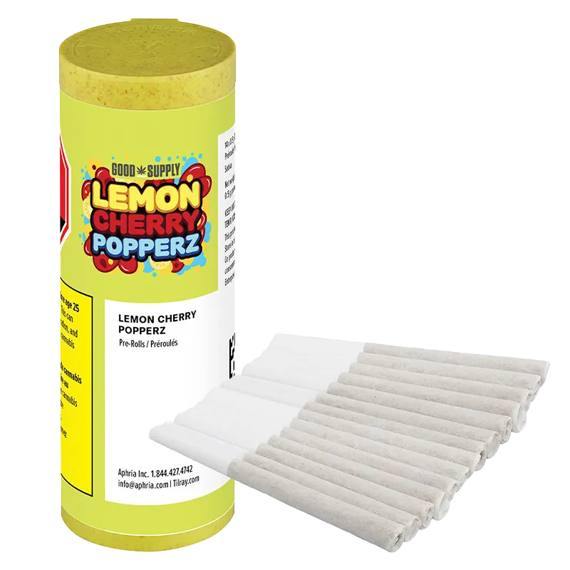 Good Supply 7 g Lemon Cherry Popperz PR 14 x 0.5 g Pre-Rolls