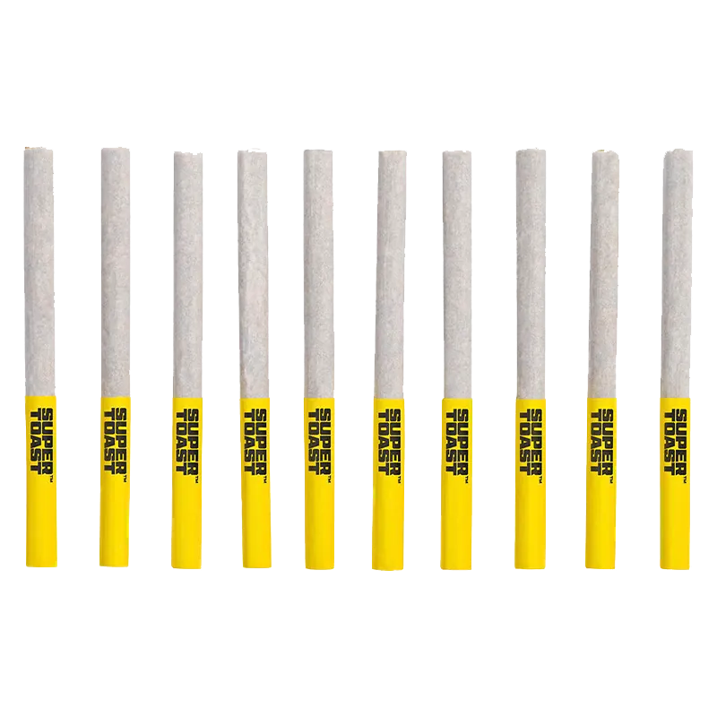 Super Toast 4 g Green CRK Slims PR 10 x 0.4 g Pre-Rolls