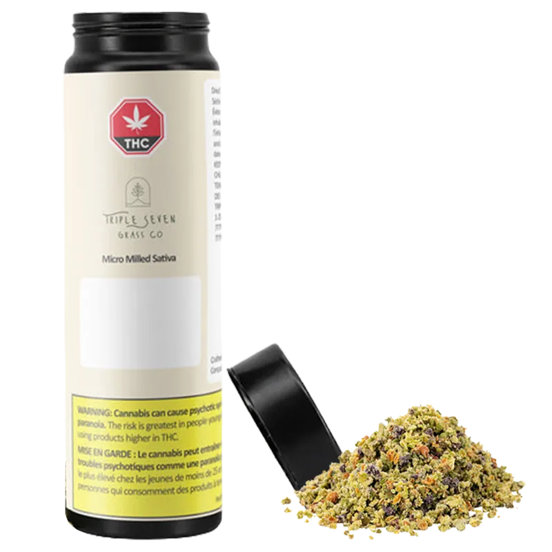 Triple Seven Grass Co. 7 g Micro Milled Sativa Flower