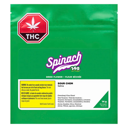 Spinach 14 g Sour Chem Flower