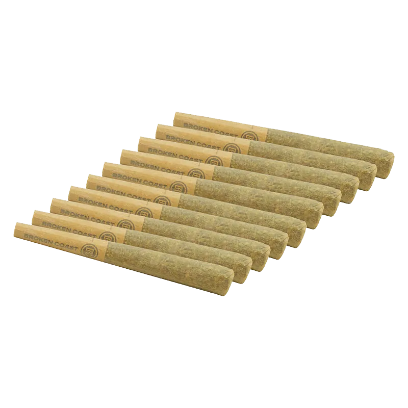 Broken Coast 5 g Cherry Ztripez PR 10 x 0.5 g Pre-Rolls