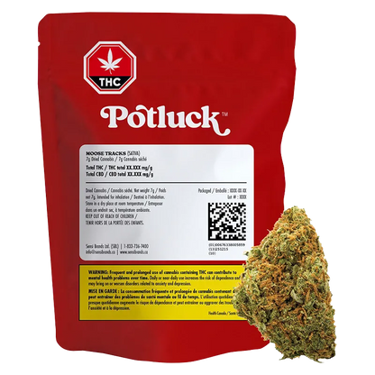 Potluck 7 g Moose Tracks Flower