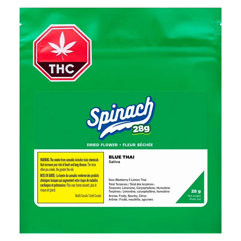 Spinach 28 g Blue Thai #2 Flower
