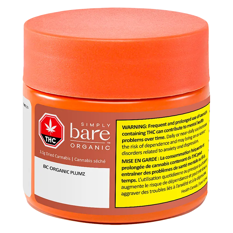Simply Bare Organic 3.5 g BC Organic Plumz Flower