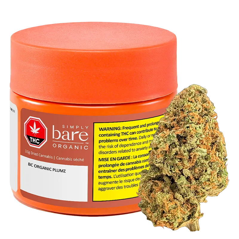 Simply Bare Organic 3.5 g BC Organic Plumz Flower