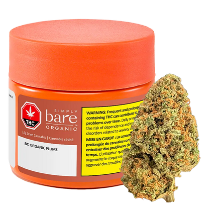 Simply Bare Organic 3.5 g BC Organic Plumz Flower