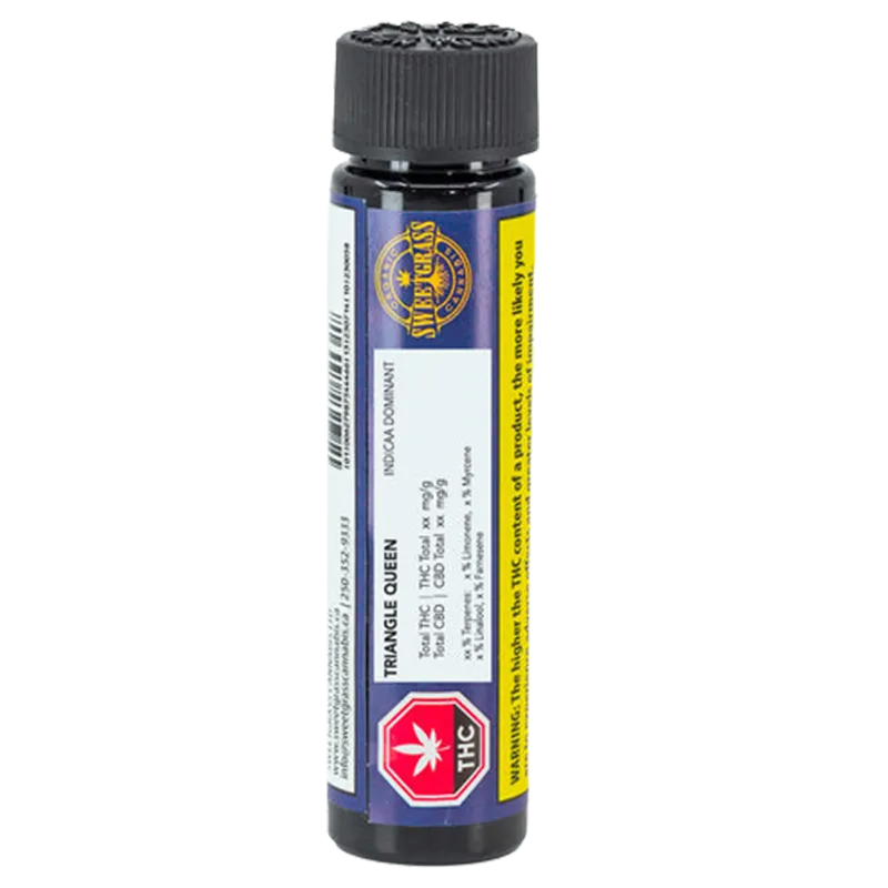 Sweetgrass Organic Cannabis 1.5 g Organic Triangle Queen PR 3  x 0.5 g Pre-Rolls