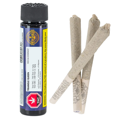 Sweetgrass Organic Cannabis 1.5 g Organic Triangle Queen PR 3  x 0.5 g Pre-Rolls