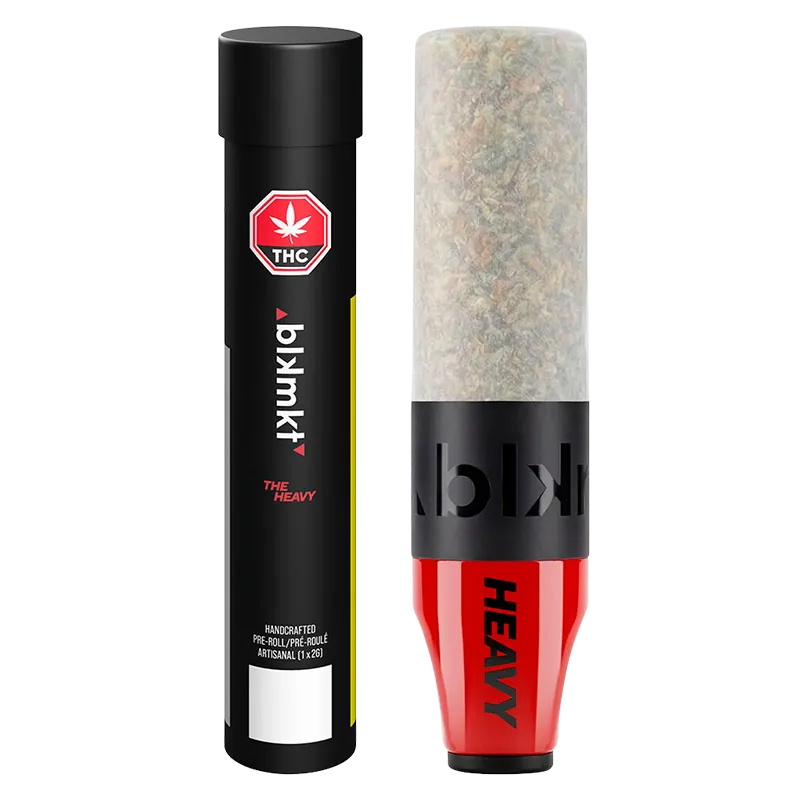 blkmkt 2 g The Heavy PR 1 x 2 g Pre-Rolls