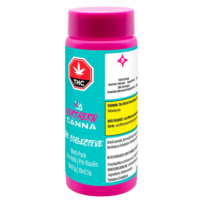 Northern Canna 5 g The Collective PR 10 x 0.5 g Pre-Rolls