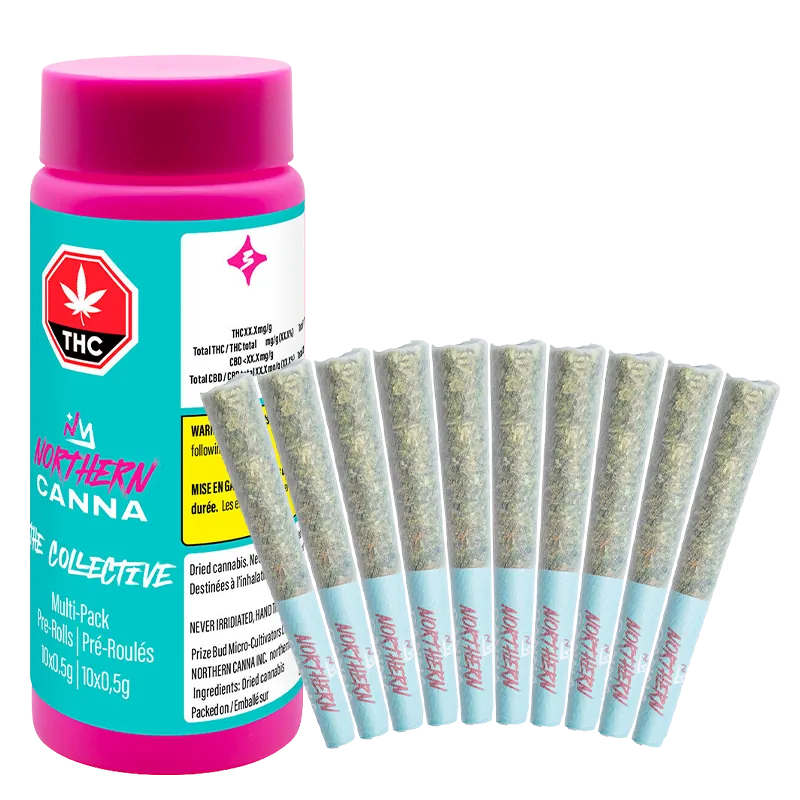 Northern Canna 5 g The Collective PR 10 x 0.5 g Pre-Rolls
