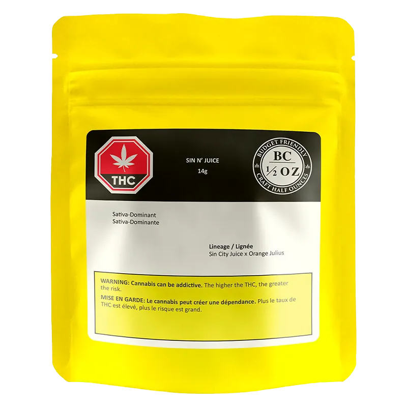 BC 1/2 Oz 14 g Sin N' Juice Flower