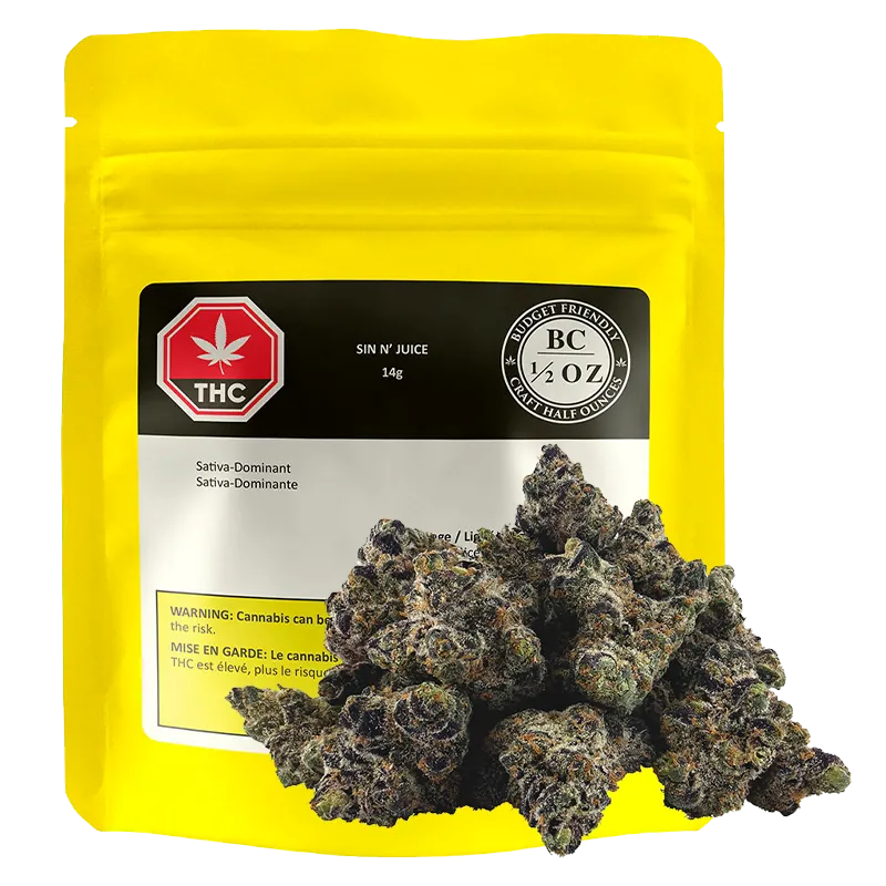 BC 1/2 Oz 14 g Sin N' Juice Flower