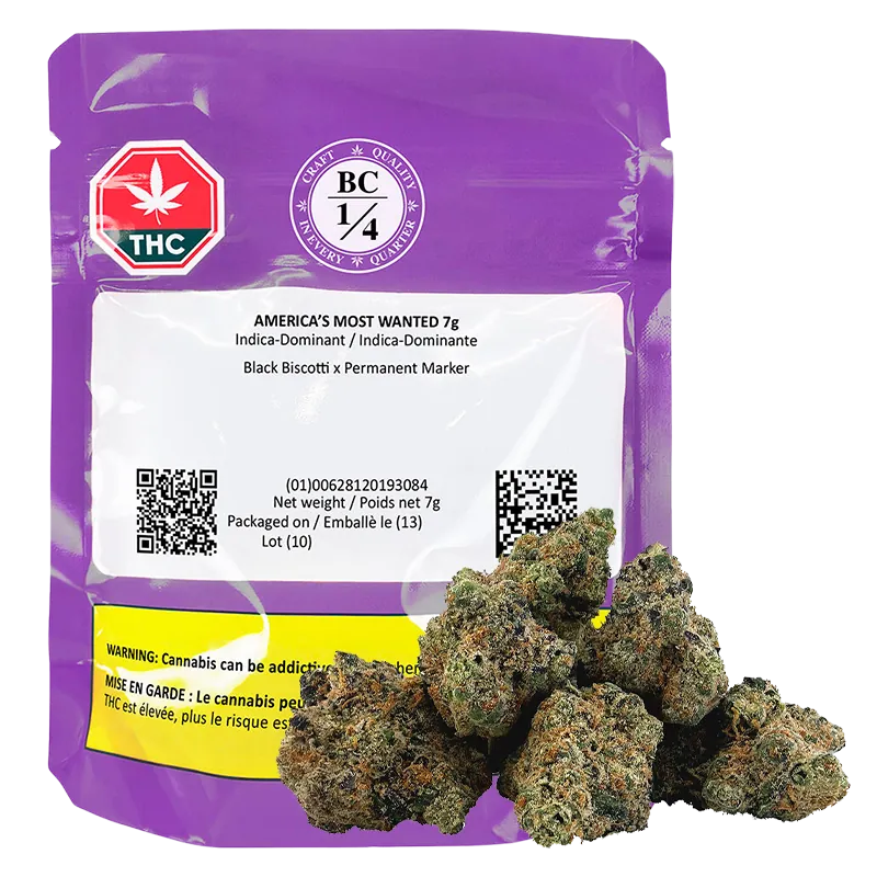 BC 1/4 7 g America's Most Wanted Flower