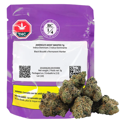 BC 1/4 7 g America's Most Wanted Flower
