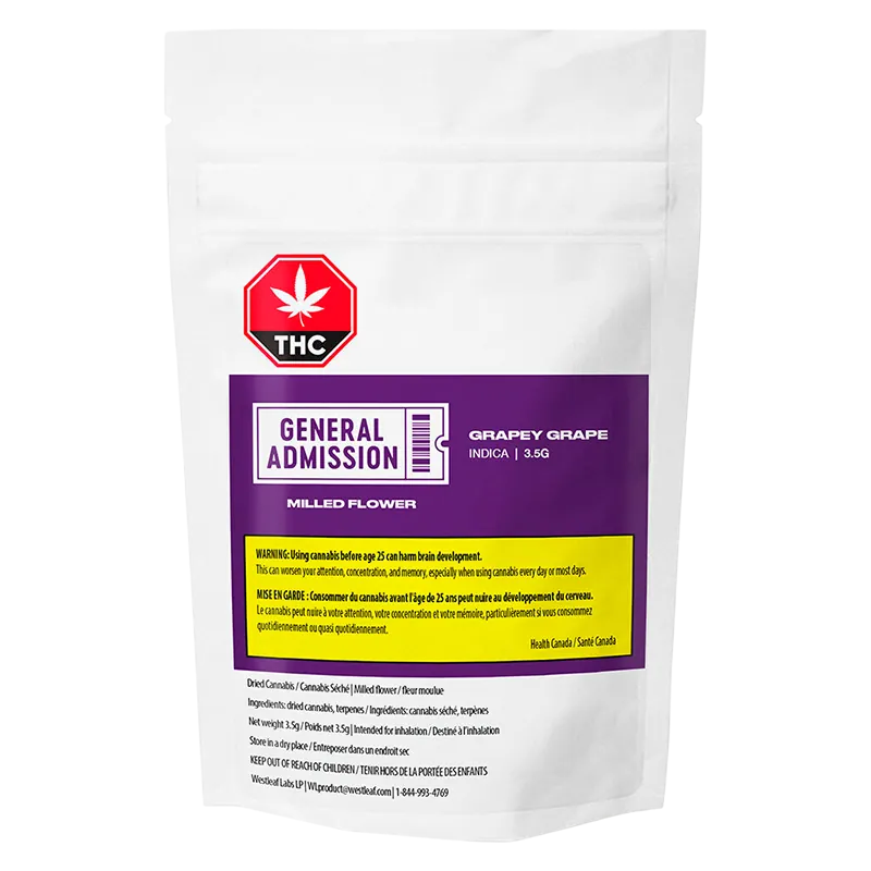 General Admission 3.5 g Grapey Grape Flower