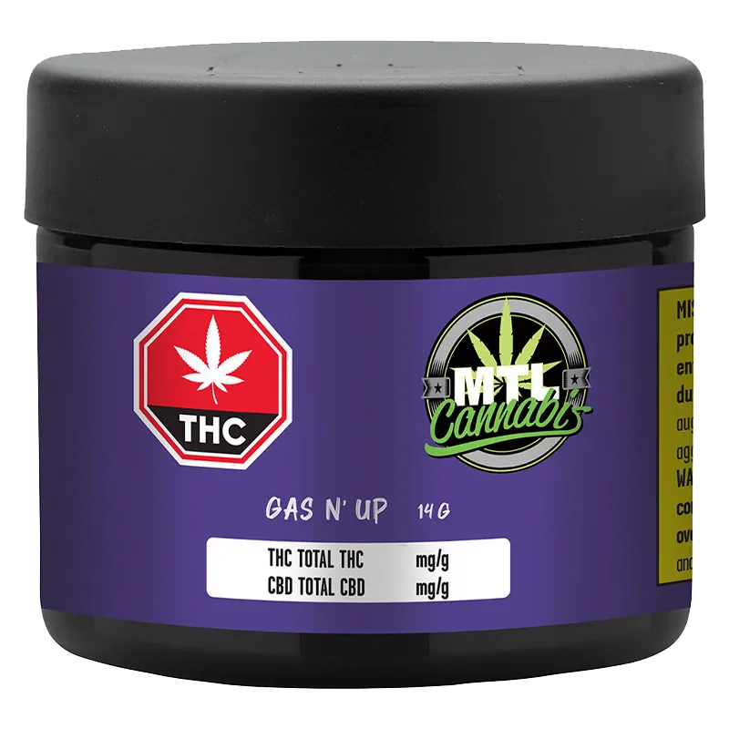 MTL Cannabis 14 g Gas n' Up Flower